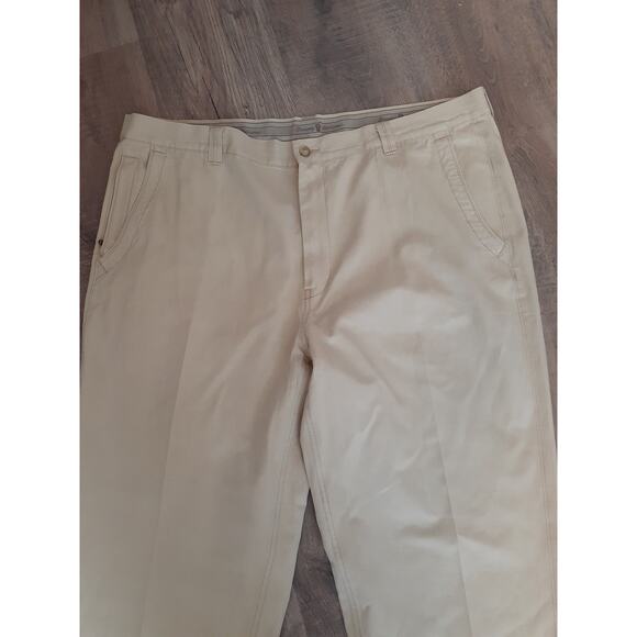 Tommy Bahama Men's Khaki Silk Cotton Blend Chino Trousers Pants size 42 - Picture 2 of 4